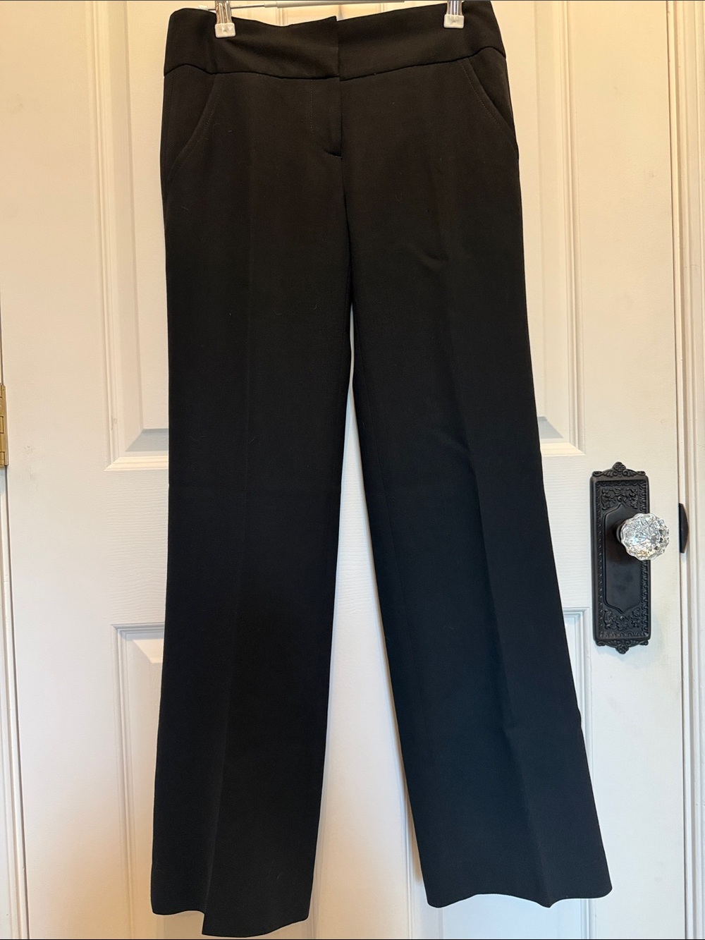 NWOT 2P J. Crew Black Wide-Leg Dress Pants